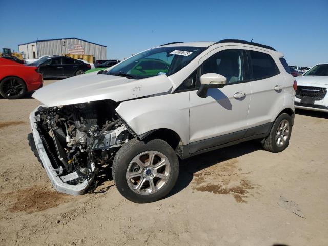 MAJ3P1TE4JC233925 - 2018 FORD ECOSPORT SE WHITE photo 1