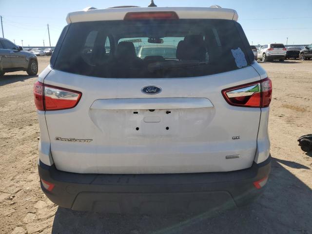 MAJ3P1TE4JC233925 - 2018 FORD ECOSPORT SE WHITE photo 6