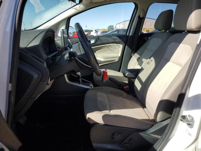 MAJ3P1TE4JC233925 - 2018 FORD ECOSPORT SE WHITE photo 7
