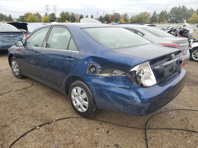 4T1BE32K63U168633 - 2003 TOYOTA CAMRY LE BLUE photo 2