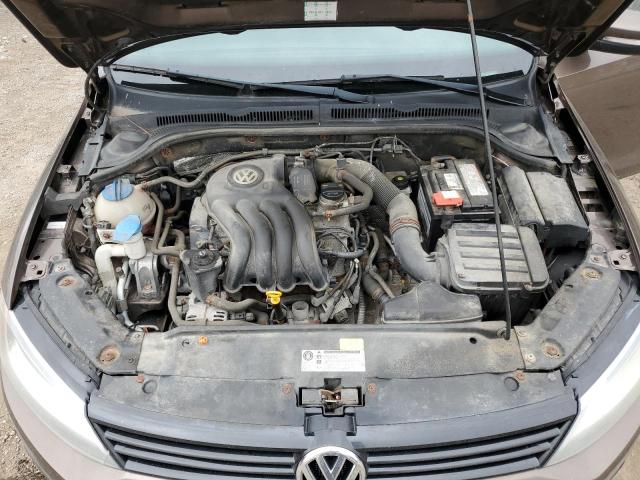 3VWDK7AJ3BM395137 - 2011 VOLKSWAGEN JETTA BROWN photo 11