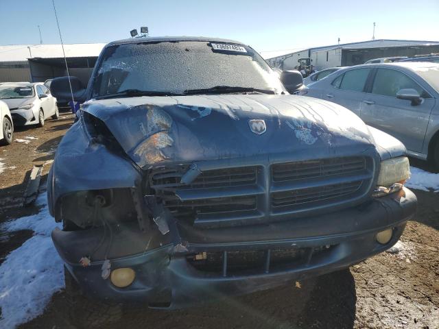 1B7HG38N12S551903 - 2002 DODGE DAKOTA QUAD SPORT BLUE photo 5