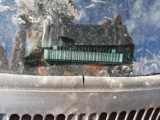 2G2WP552981106514 - 2008 PONTIAC GRAND PRIX 银色 照片 12