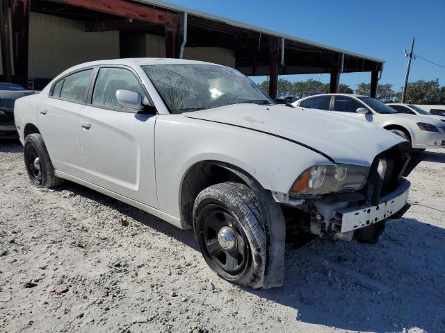 2C3CDXAG3CH240170 - 2012 DODGE CHARGER POLICE WHITE photo 4