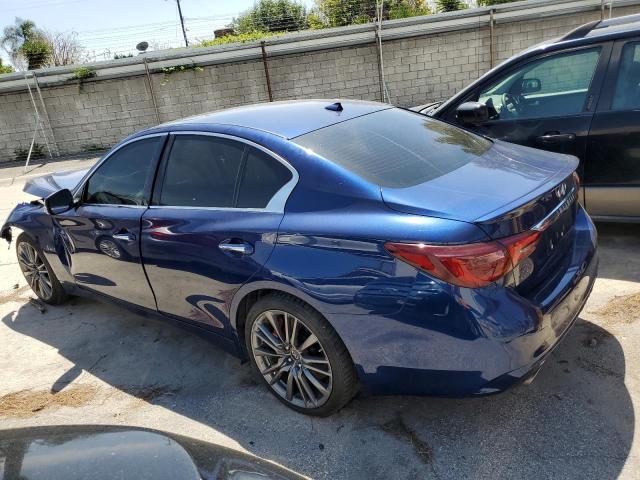 JN1FV7AP9KM760703 - 2019 INFINITI Q50 RED SPORT 400 BLUE photo 2