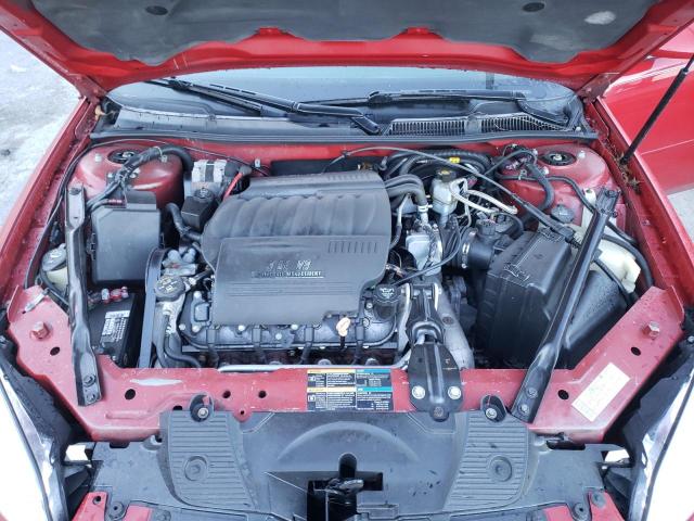 2G1WD58CX79319361 - 2007 CHEVROLET IMPALA SUPER SPORT RED photo 11