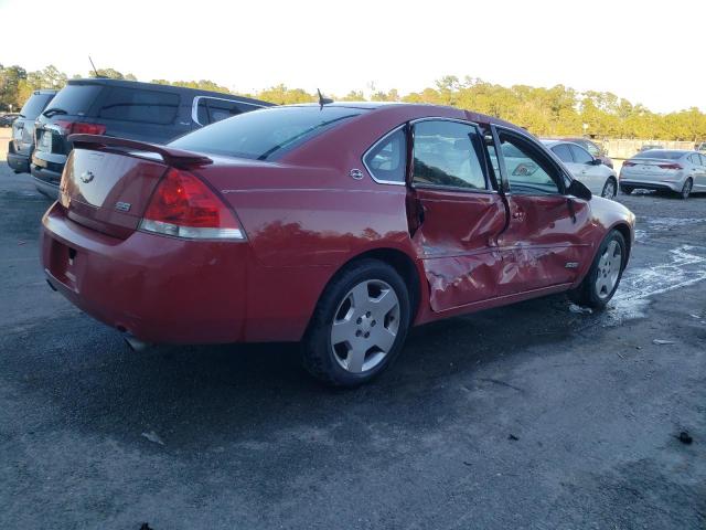 2G1WD58CX79319361 - 2007 CHEVROLET IMPALA SUPER SPORT RED photo 3