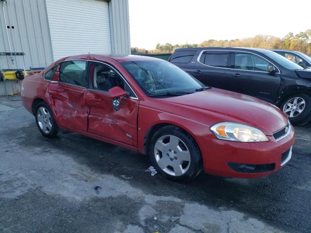 2G1WD58CX79319361 - 2007 CHEVROLET IMPALA SUPER SPORT RED photo 4