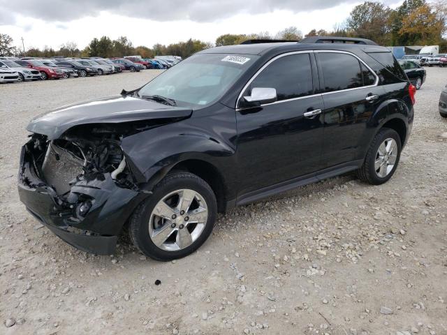 2GNFLGE32E6376606 - 2014 CHEVROLET EQUINOX LT BLACK photo 1