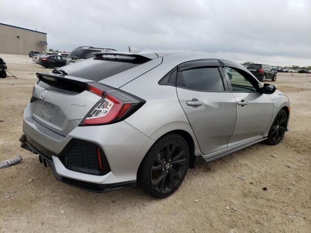 SHHFK7G4XJU203601 - 2018 HONDA CIVIC SPORT 银色 照片 3