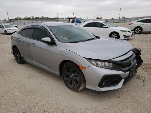 SHHFK7G4XJU203601 - 2018 HONDA CIVIC SPORT 银色 照片 4