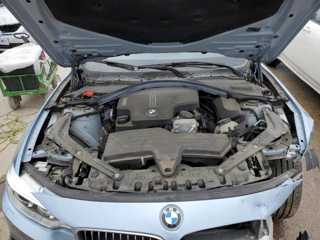 WBA3V9C53FP946682 - 2015 BMW 428 XI BLUE photo 11