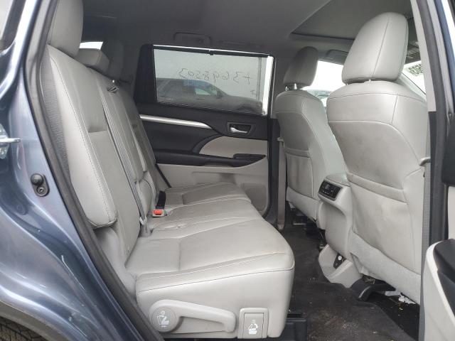 5TDJKRFH4FS147105 - 2015 TOYOTA HIGHLANDER XLE BLUE photo 10