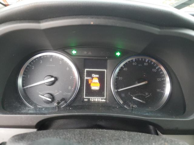 5TDJKRFH4FS147105 - 2015 TOYOTA HIGHLANDER XLE BLUE photo 9