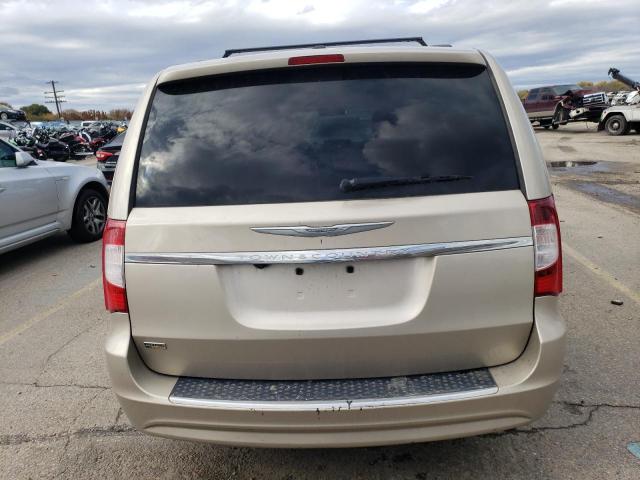 2C4RC1BGXDR526825 - 2013 CHRYSLER TOWN & COU TOURING 金色 照片 6