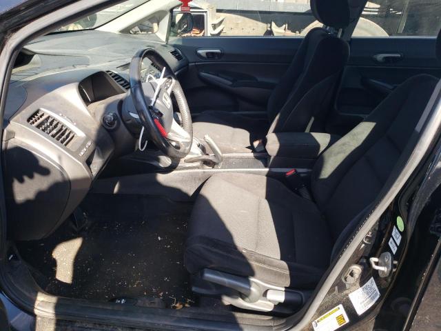 2HGFA1F69AH313006 - 2010 HONDA CIVIC LX-S Սև լուսանկար 7