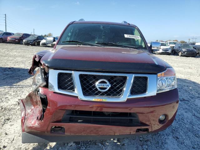 5N1BA0NF9DN600703 - 2013 NISSAN ARMADA PLATINUM RED photo 5