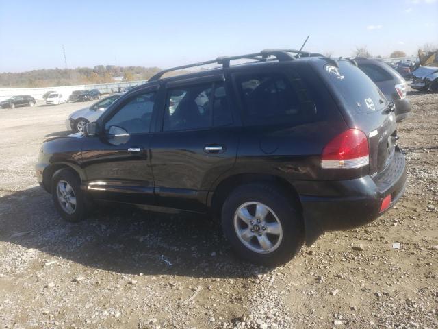 KM8SC73E76U053923 - 2006 HYUNDAI SANTA FE GLS BLACK photo 2