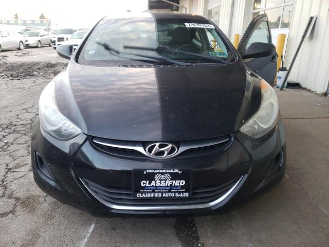 5NPDH4AE2DH204562 - 2013 HYUNDAI ELANTRA GLS BLACK photo 5