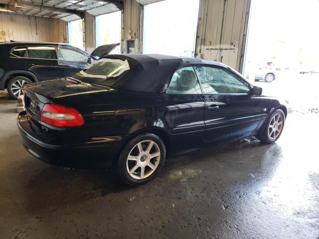 YV1NC53DX2J028534 - 2002 VOLVO C70 BLACK photo 3