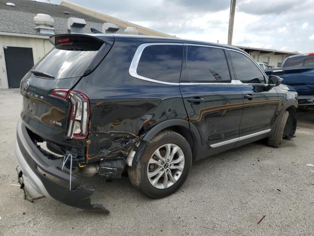 5XYP2DHCXMG146744 - 2021 KIA TELLURIDE LX BLACK photo 3