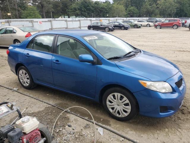 2T1BU40E19C015996 - 2009 TOYOTA COROLLA BASE BLUE photo 4