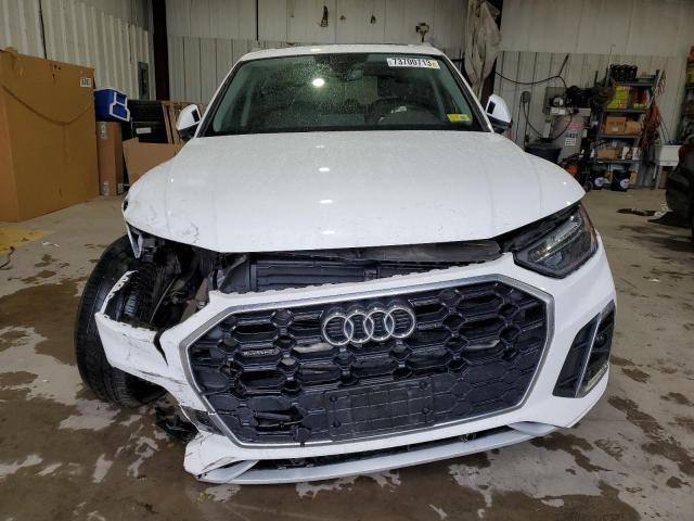 WA1GAAFY7N2003949 - 2022 AUDI Q5 PREMIUM 45 WHITE photo 5