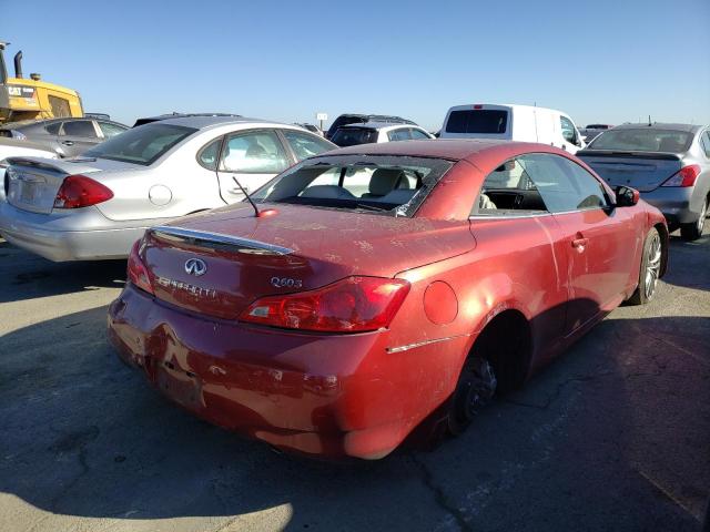 JN1CV6FE4EM900598 - 2014 INFINITI Q60 BASE RED photo 3