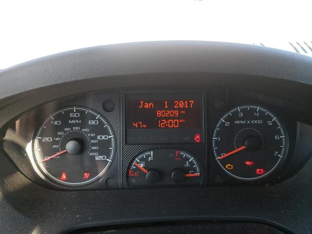 3C6TRVAG2KE532797 - 2019 RAM PROMASTER 1500 STANDARD WHITE photo 9