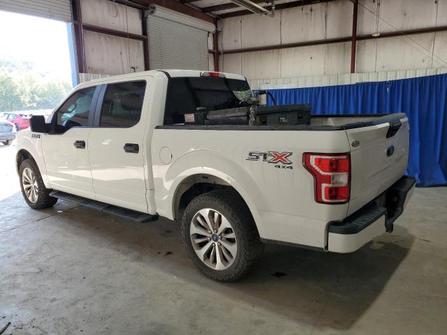 1FTEW1E56JKF42658 - 2018 FORD F150 SUPERCREW WHITE photo 2