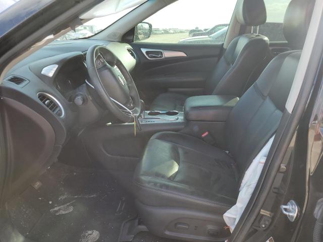 5N1DR2MN3HC600588 - 2017 NISSAN PATHFINDER S BLACK photo 7