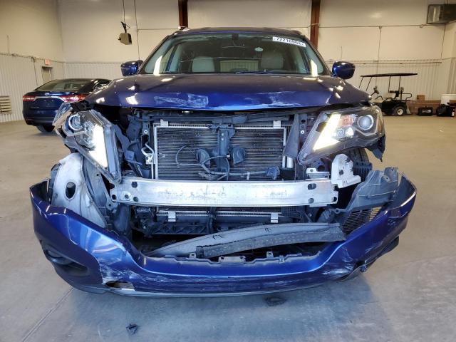 5N1DR2MN3JC629594 - 2018 NISSAN PATHFINDER S BLUE photo 5