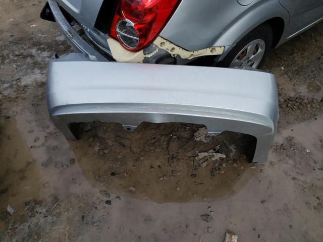 1G1JA5SH8D4229261 - 2013 CHEVROLET SONIC LS 银色 照片 12