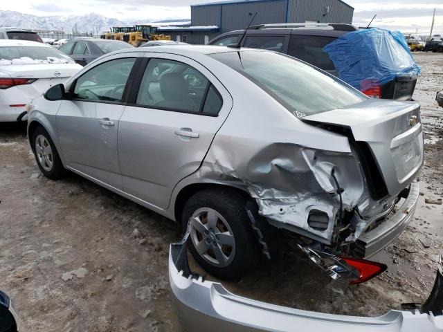 1G1JA5SH8D4229261 - 2013 CHEVROLET SONIC LS 银色 照片 2