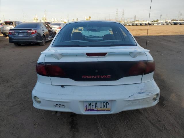 1G2JB524X17276968 - 2001 PONTIAC SUNFIRE SE WHITE photo 6