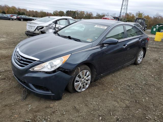 5NPEB4AC5DH568754 - 2013 HYUNDAI SONATA GLS BLUE photo 1