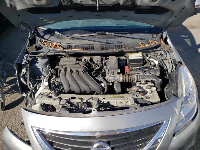 3N1CN7AP9EL820819 - 2014 NISSAN VERSA S GRAY photo 11