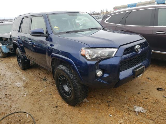 JTEBU5JR9J5597043 - 2018 TOYOTA 4RUNNER SR5/SR5 PREMIUM BLUE photo 4