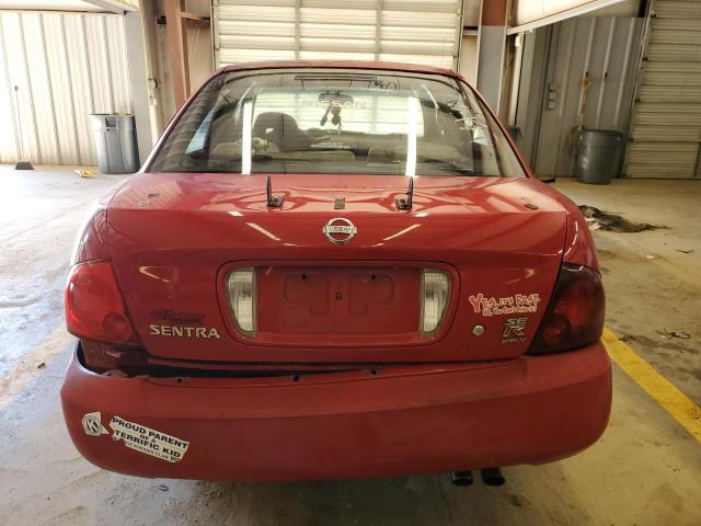 3N1AB51D65L513540 - 2005 NISSAN SENTRA SE-R SPEC V RED photo 6