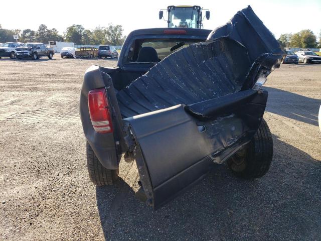 1B7FL26X41S252387 - 2001 DODGE DAKOTA BLACK photo 10