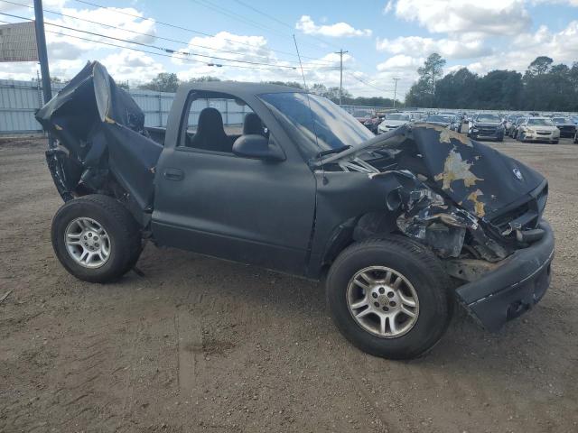 1B7FL26X41S252387 - 2001 DODGE DAKOTA BLACK photo 4