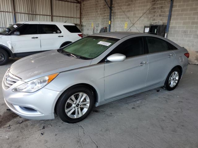 5NPEB4AC3CH401145 - 2012 HYUNDAI SONATA GLS SILVER photo 1