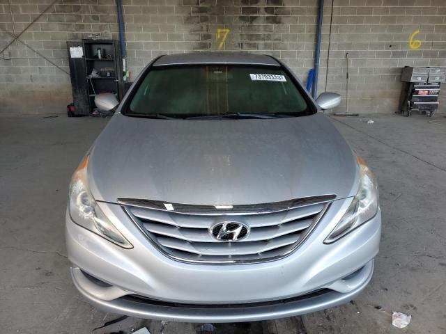 5NPEB4AC3CH401145 - 2012 HYUNDAI SONATA GLS SILVER photo 5