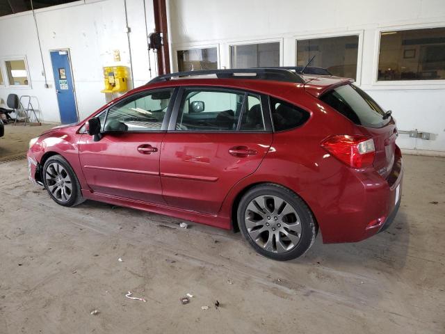 JF1GPAL6XD2820067 - 2013 SUBARU IMPREZA SPORT PREMIUM MAROON photo 2