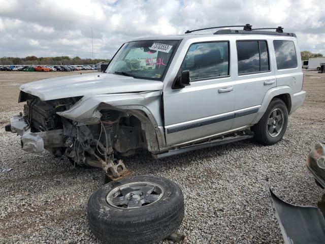 1J8HG48N98C239636 - 2008 JEEP COMMANDER SPORT SILVER photo 1