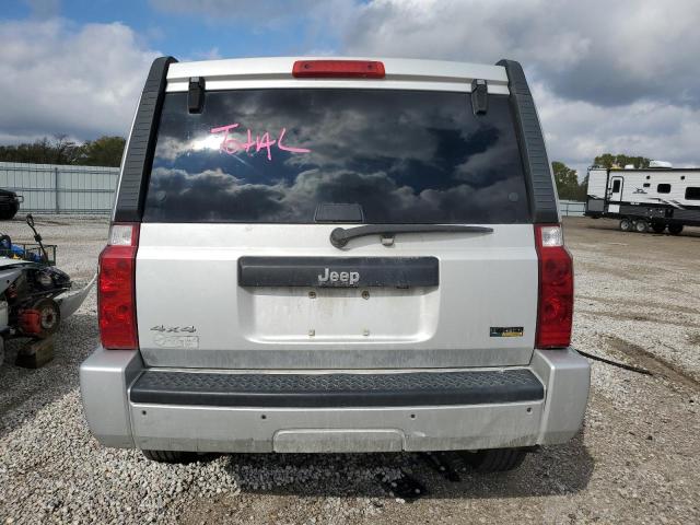 1J8HG48N98C239636 - 2008 JEEP COMMANDER SPORT SILVER photo 6