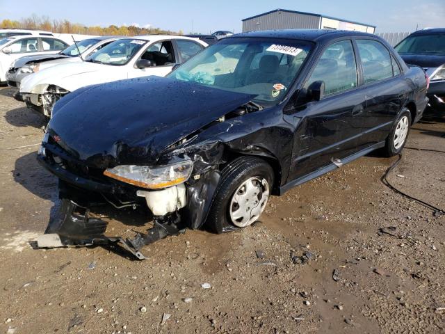 1HGCF85471A009698 - 2001 HONDA ACCORD DX BLACK photo 1