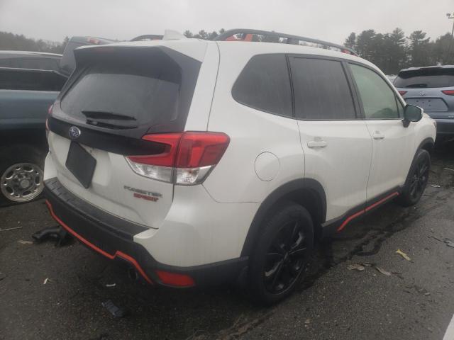 JF2SKAKC6KH540569 - 2019 SUBARU FORESTER SPORT WHITE photo 3