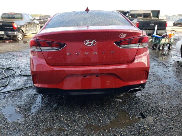 5NPE34AF8JH646933 - 2018 HYUNDAI SONATA SPORT BURGUNDY photo 6