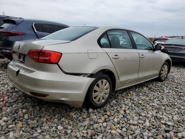 3VW2K7AJ5FM337947 - 2015 VOLKSWAGEN JETTA BASE TAN photo 3